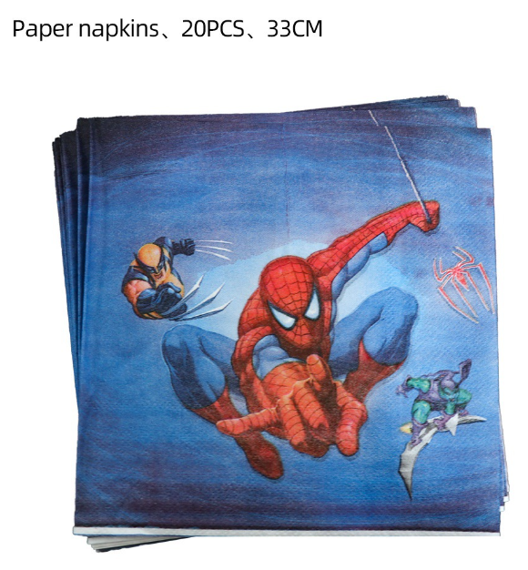 spiderman napkins